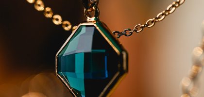 Gouden schakelketting voor mannen