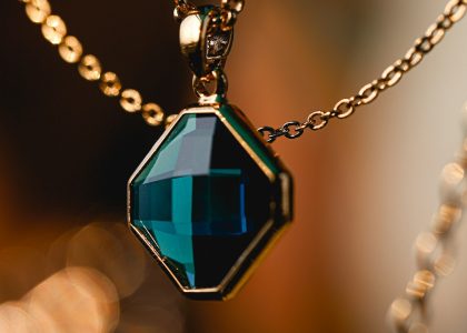 Gouden schakelketting voor mannen